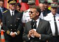 Macron dice que la situación por el fuego en Francia es inédita desde la II Guerra Mundial