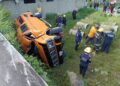 Volcamiento de vehículo deja 12 personas lesionadas en Boconó