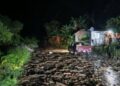 Fuertes precipitaciones obstaculizan el paso a Tostós