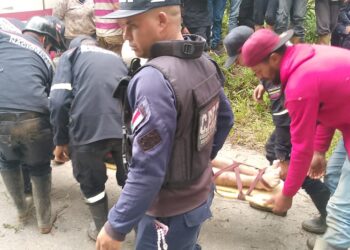 Muere joven al caer con su vehículo al Río Burate en Boconó 