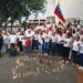 Boconeses rinden un homenaje a las víctimas del doblete sísmico 