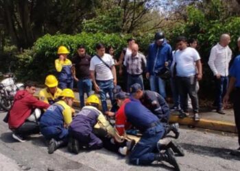 Accidente vial deja a joven lesionada en Boconó 