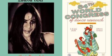 Larissa Vesci es convocada como maestra y bailarina en el Congreso Mundial de Investigación de la Danza