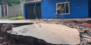 Táchira | Más de mil familias incomunicadas tras el colapso parcial de la calzada en El Torbes