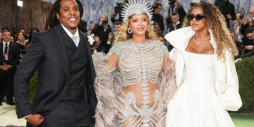 Beyoncé, Rihanna, Usher y Clipse en el último concierto en Nueva York de Jay-Z