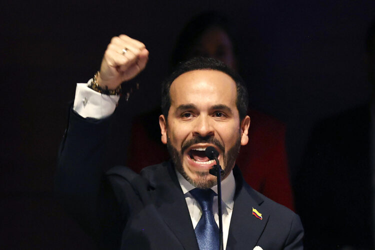 El presidente electo de Colombia, Abelardo de la Espriella, fue captado este 24 de julio, durante el evento 'CAF, un aliado estratégico de Colombia 2026-2030', en Medellín (Colombia). EFE/Mauricio Dueñas