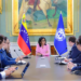 Delcy Rodríguez aborda con el FMI el uso de recursos para la reconstrucción