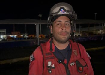 Bombero tachirense: “Nos toca levantar escombros, controlar emociones y secar lágrimas”