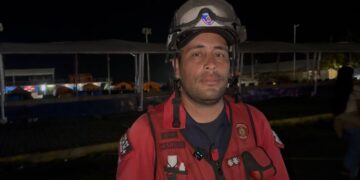 Bombero tachirense: “Nos toca levantar escombros, controlar emociones y secar lágrimas”