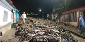 Emergencia en Batatal por las lluvias, no hay paso a Campo Elías ni Portuguesa 