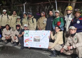 Guardaparques merideños regresan tras 15 días de misión humanitaria en La Guaira