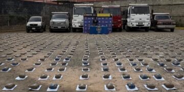 Policía Nacional Bolivariana incautó 470 kg de drogas en Mérida