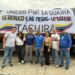 Los alcaldes de Seboruco y Antonio Rómulo Costa junto a su equipo de trabajo. Foto: Luisnel Guerrero.