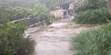 En Rubio se registra incremento de caudales  de ríos y quebradas por fuertes lluvias