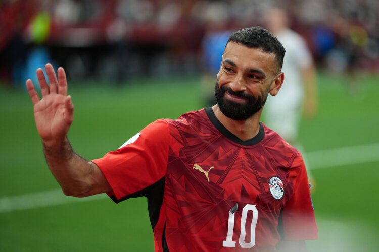 Mohamed Salah, la figura de la selección de Egipto. EFE/EPA/BOB FRID
