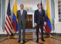 Rubio recibe al vicepresidente electo de Colombia para mostrar respaldo al nuevo Gobierno