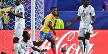 1-0. Un gol de Jhon Arias guía a Colombia a los octavos de final y despide a Ghana