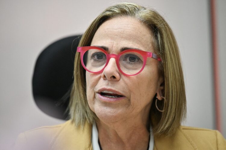 Mercedes de Freitas, directora de Transparencia Venezuela. Foto: AFP