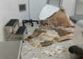 Cayó cielo raso de quirófano del Hospital de Boconó 