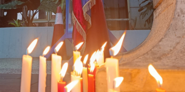 Mérida | Comerciantes emergentes encienden «Una luz por la esperanza» en memoria de las víctimas del doble sismo