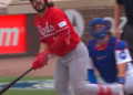 Eugenio Suarez emula a Andrés Galarraga en la noche de Pete Crow-Armstrong
