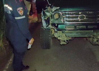 Accidente vial deja daños materiales en Boconó