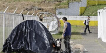 Los albergues, un oasis para las familias que perdieron todo por el terremoto en Colombia