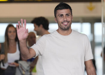 Rodri, a su llegada a Barcelona: «Jugar en el Barça es un sueño»