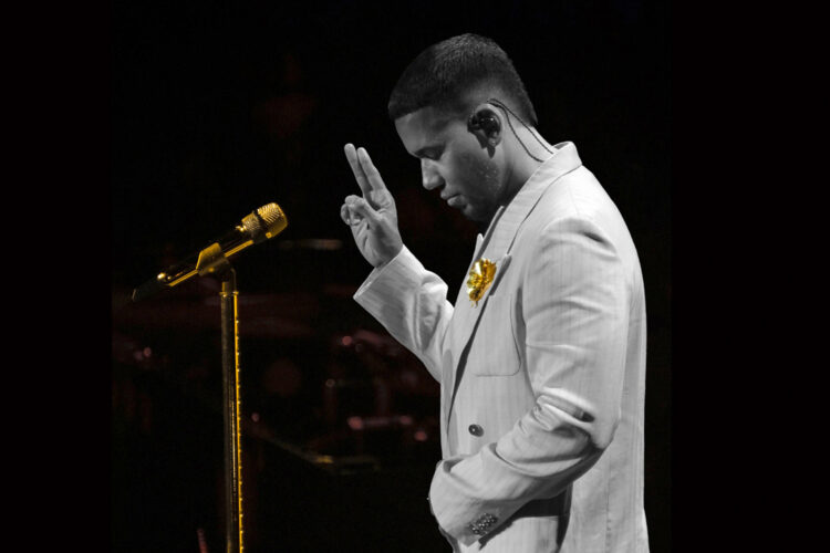 Fotografía cedida este 11 de agosto por Artist Solutions en la que se captó al cantante de origen dominicano Romeo Santos, conocido como el 'Rey de la Bachata', y quien anunció la creación de una fundación para apoyar a los niños con autismo y a sus familias. EFE/Artist Solutions