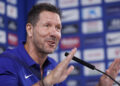 Simeone: “Estoy bien, feliz, en el lugar que quiero estar y con muchas ganas de competir”