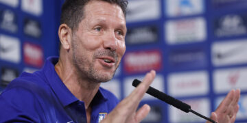 Simeone: “Estoy bien, feliz, en el lugar que quiero estar y con muchas ganas de competir”