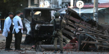 Al menos 11 heridos dejó explosión de carro bomba frente a una comisaría en Cúcuta