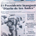 Diario de los Andes… insignia del mejor periodismo de la provincia