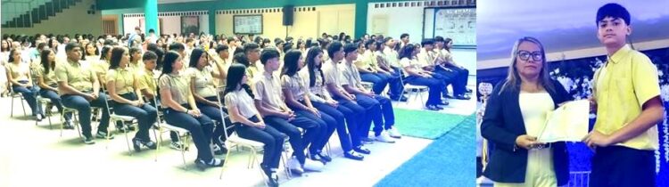 Integrantes de la XLIX Promoción de Bachilleres en Ciencias y Humanidades del Liceo  “Hilario Pizani Anselmi” (Fotos Douglas Abreu)
