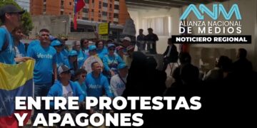 Venezuela entre protestas y apagones | Noticiero de la Alianza Nacional de Medios