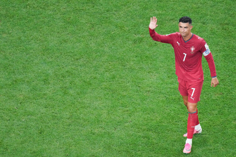 Foto de archivo de Cristiano Ronaldo, quien dijo en una entrevista que "probablemente" este será su último año en el fútbol. EFE/ Kenneth Fernández/Archivo