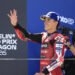 Marc Márquez, Alonso López y Máximo Quiles ponen broche de oro a la carrera aragonesa