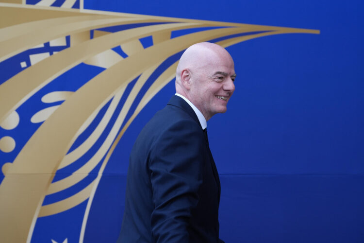 El presidente de la FIFA Gianni Infantino. EFE/ Omar Alonso.