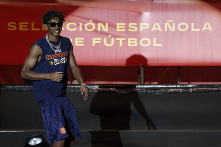 El jugador de la selección española Lamine Yamal, en una imagen de archivo. EFE/Sergio Pérez