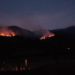 Cuerpos de seguridad y vecinos luchan contra incendio forestal que sucumbe cerros de Carache desde hace cinco días