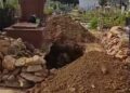 Denuncian que construyen fosa en plena calle del cementerio de Boconó