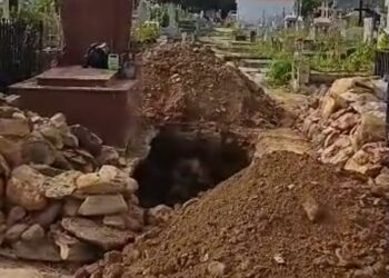 Denuncian que construyen fosa en plena calle del cementerio de Boconó