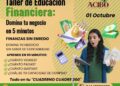 Acibo invita a primer taller de educación financiera 