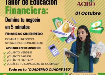 Acibo invita a primer taller de educación financiera 