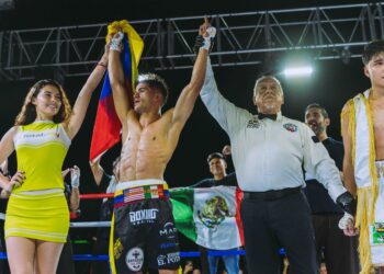 El trujillano Moisés “El Chamo” Rodríguez debuta con victoria por decisión unánime en México