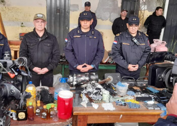 Hallan armas blancas, celulares y marihuana en requisa preventiva en cárcel paraguaya