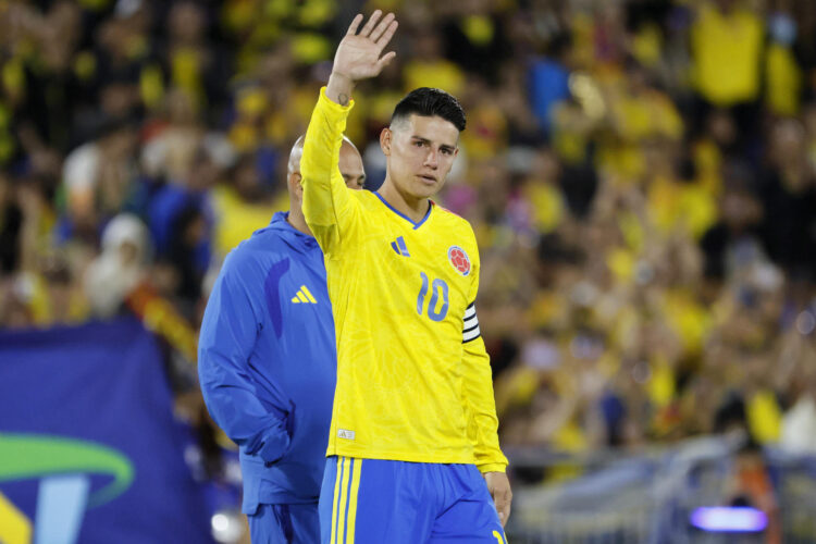 Imagen de archivo de James Rodríguez. EFE/ Carlos Ortega