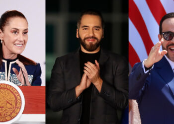 Sheinbaum, Bukele y De la Espriella encabezan el ranking presidencial latinoamericano
