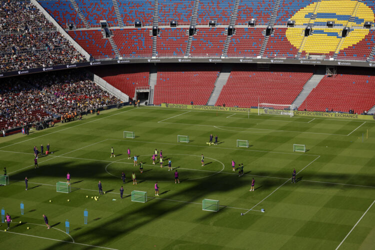 Vista general del Spotify Camp Nou, en una foto de archivo. EFE/Alberto Estévez