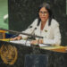 Delcy Rodríguez pide a la Asamblea Nacional reformar la criticada Ley contra el Odio